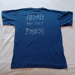 1994 Sun Flag Queen's University Orientation Frosh Week "Rehab Frosh" T-Shirt XL